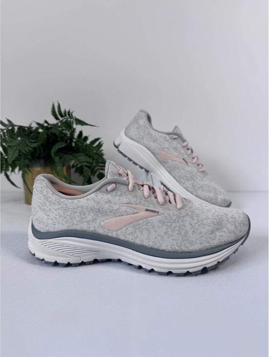 Brooks Shoes - Brooks Cushioned Running Shoes Anthem 2 Neutral Gray Pink Women’s Size 7.5